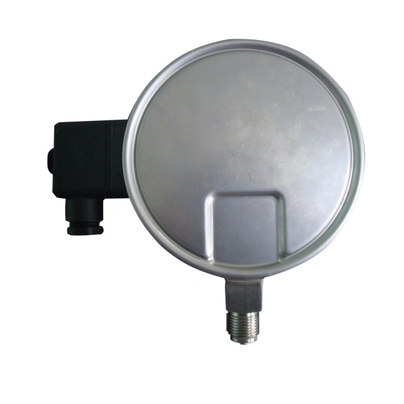 150mm Bottom Full Stainless Steel Electric Contact Pressure Gauge