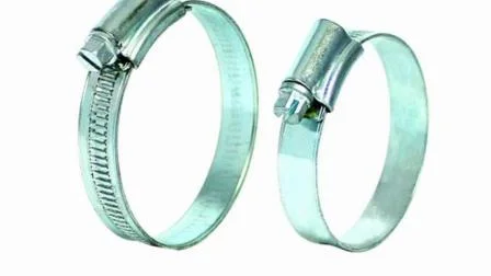 DIN3017 Galvanized or Stainless Steel German Type Hose Clamp with 9mm and 12mm Bandwidth